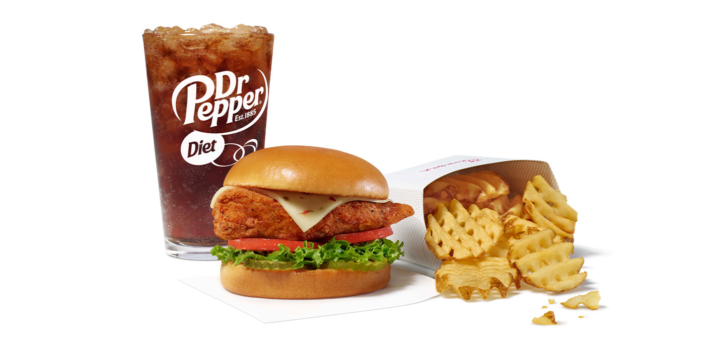 Spicy Deluxe Sandwich Chick fil A